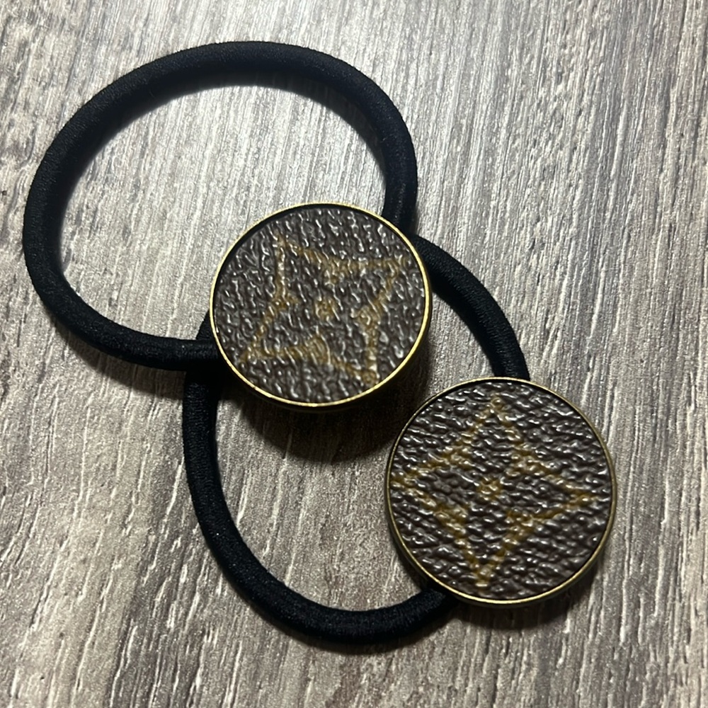 upcycled hair tie 2 pcs